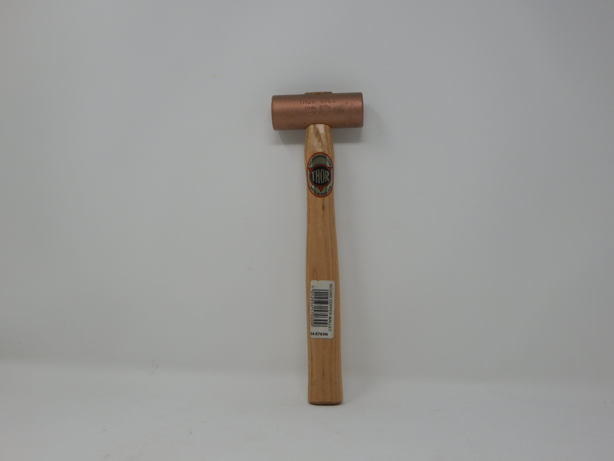 Thor, Copper Mallet, 625g,(1.5 Lbs) - Spark Resistant, Wooden Handle
