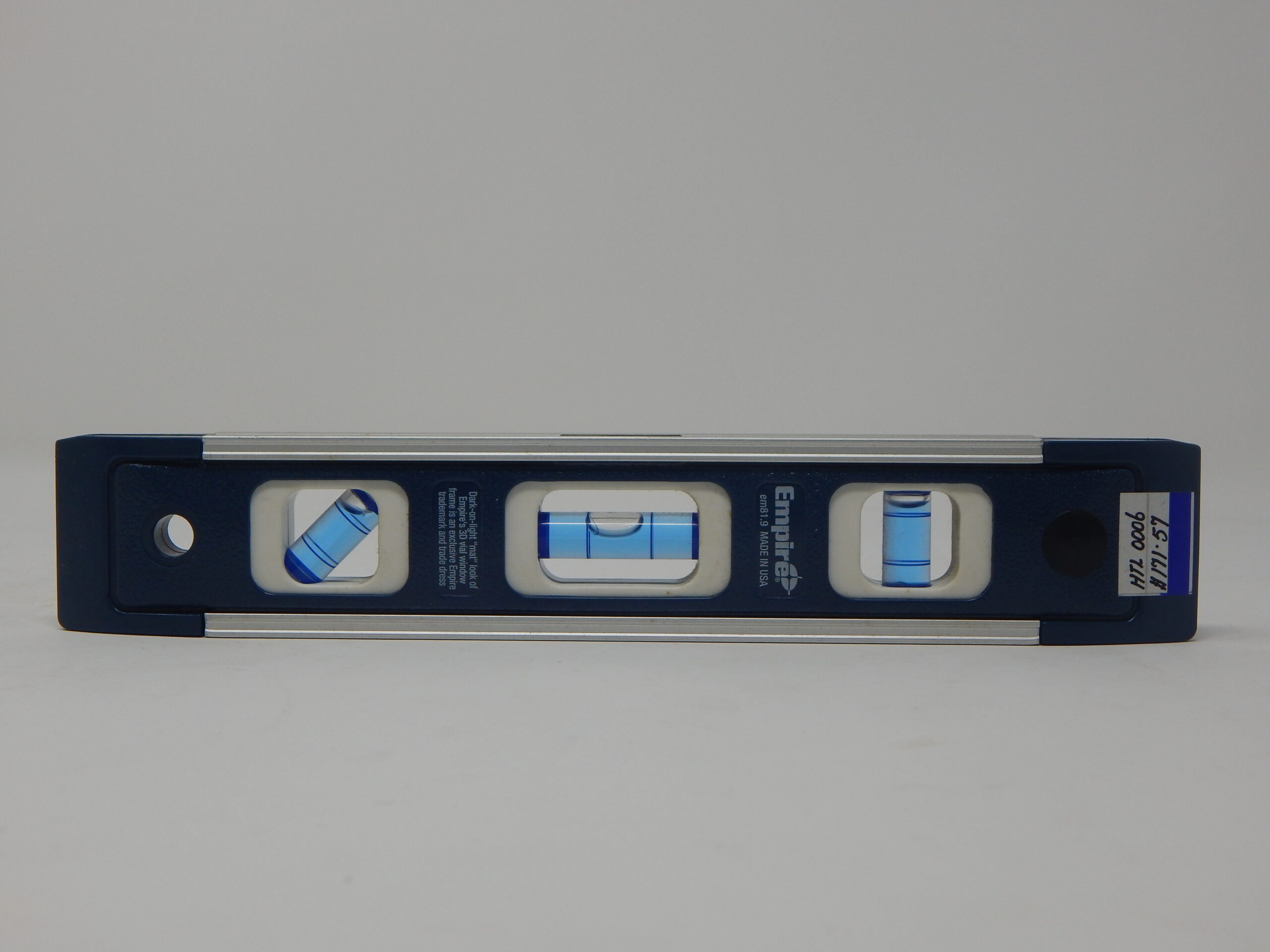 Empire, Heavy Duty Magnetic - Torpedo level, True Blue System