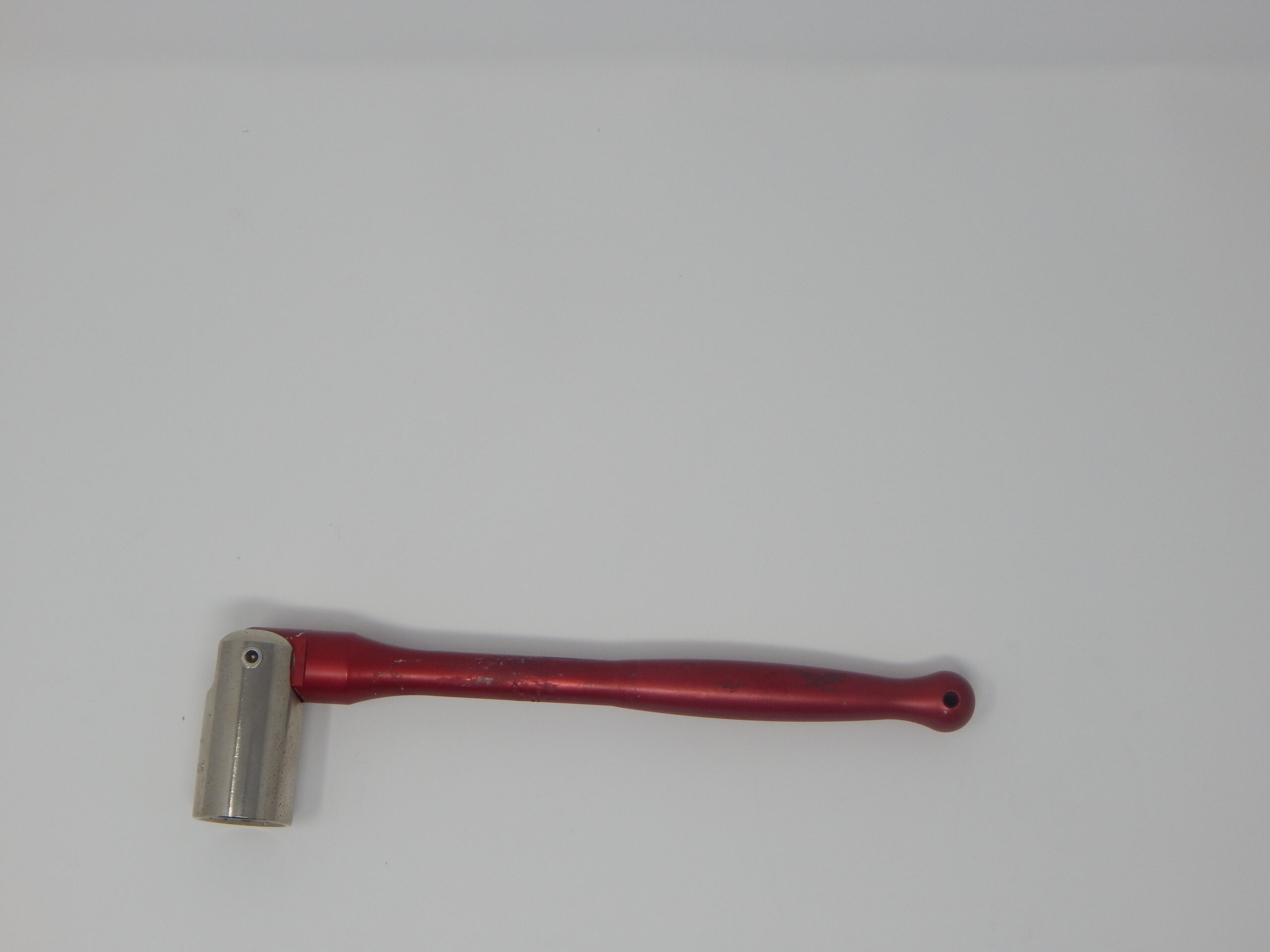 Priory, 7/16” Flip Spanner, - Bi- Hex Slim Short Box Socket, - Aluminium Poker Handle, RED