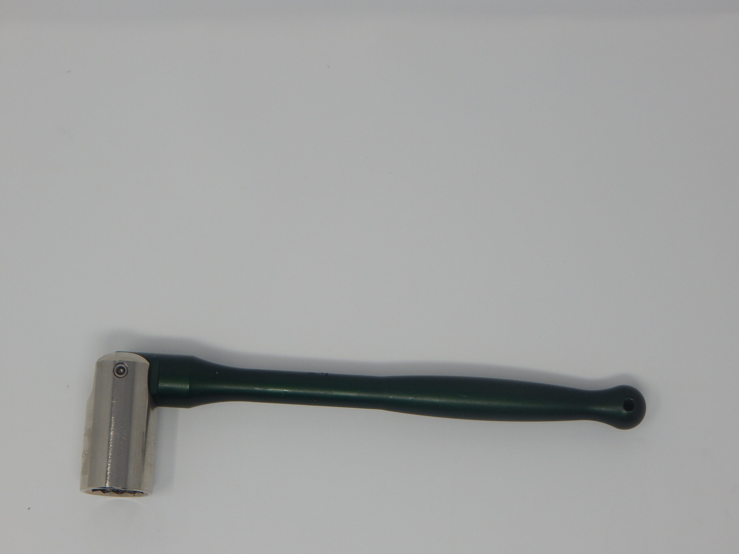 Priory, 7/16” Flip Spanner, - Bi- Hex Slim Short Box Socket, - Aluminium Poker Handle, GREEN