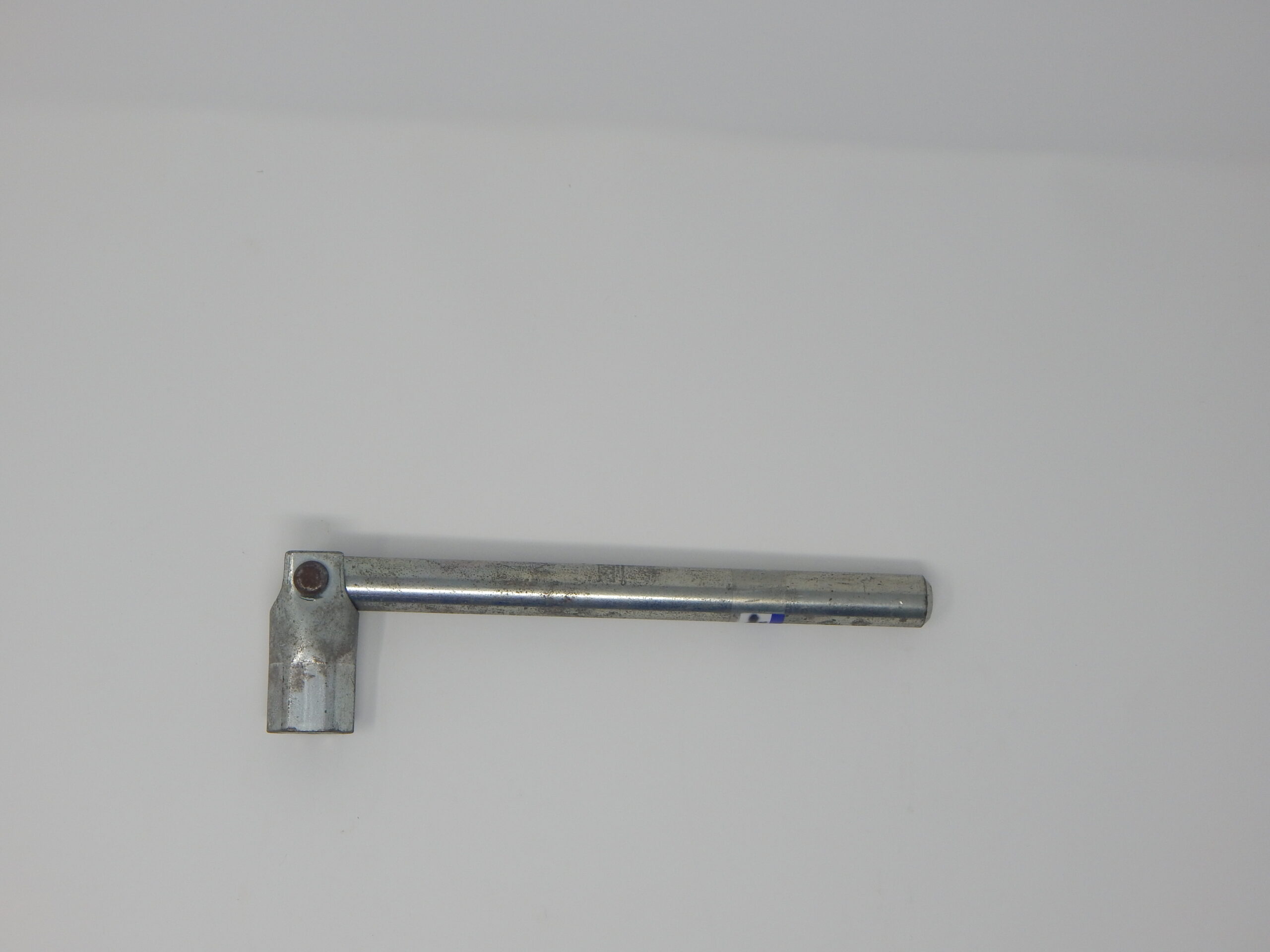 Priory, 7/16” Tublar Flip Spanner, - Hexagon Short Box Socket, - 19mm Thick Round Handle, Zinc Plated