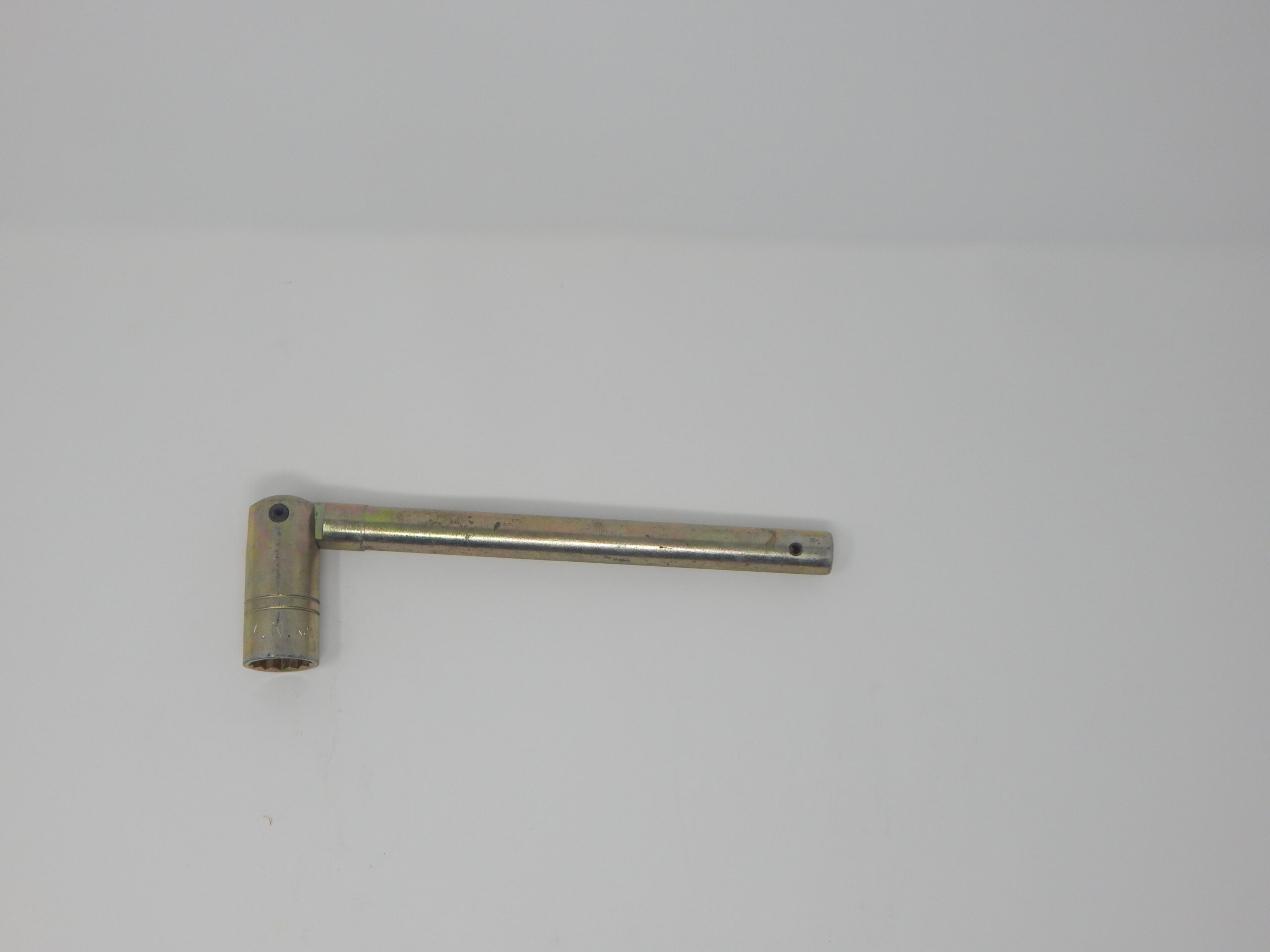 I.M.N, 7/16” Flip Spanner, - Bi- Hex Long Reach Box Socket, - 18mm Thick Round Handle, Zinc Plated