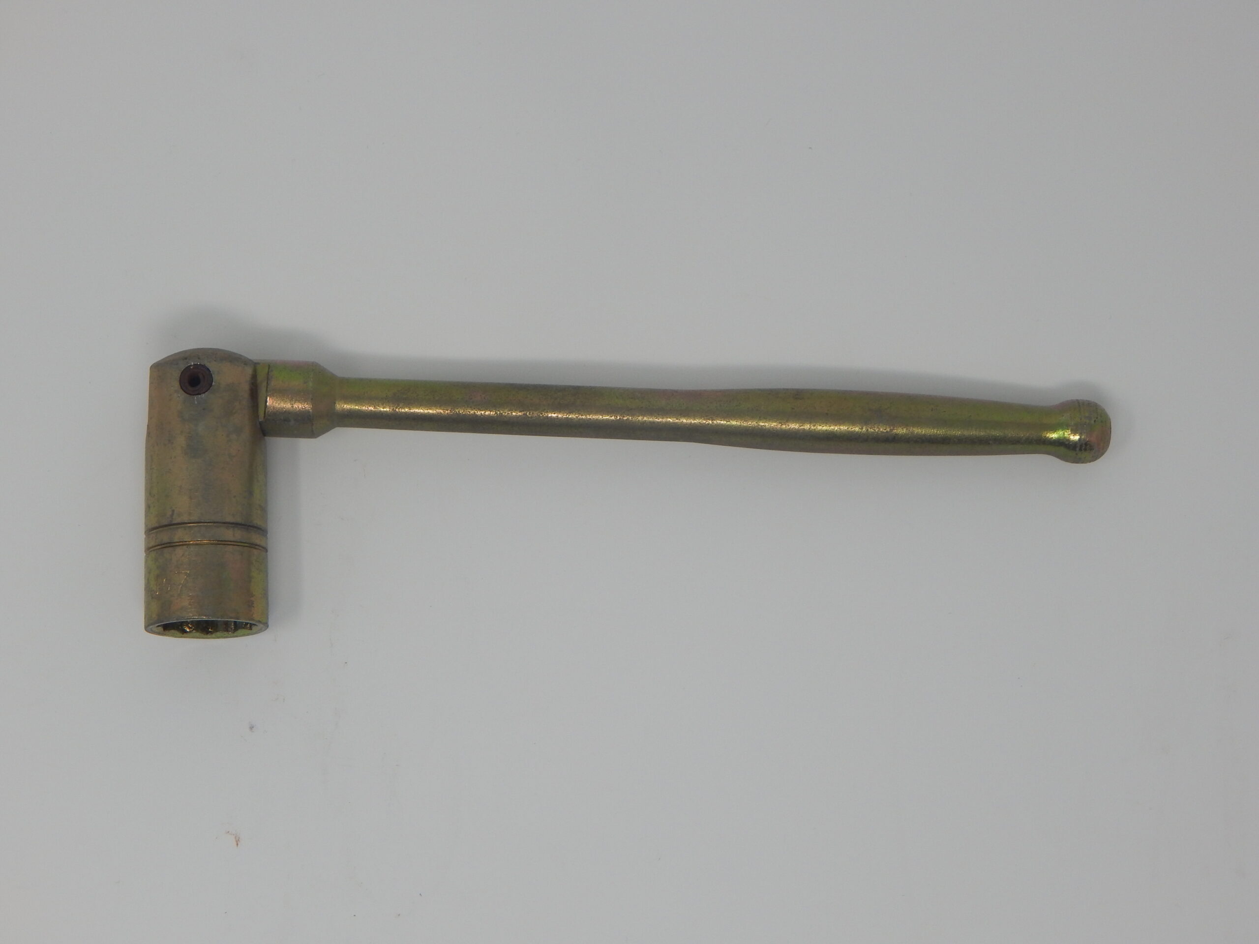 I.M.N, 7/16” Flip Spanner, - Bi- Hex Long Reach Box Socket, - Poker Handle, Zinc Plated