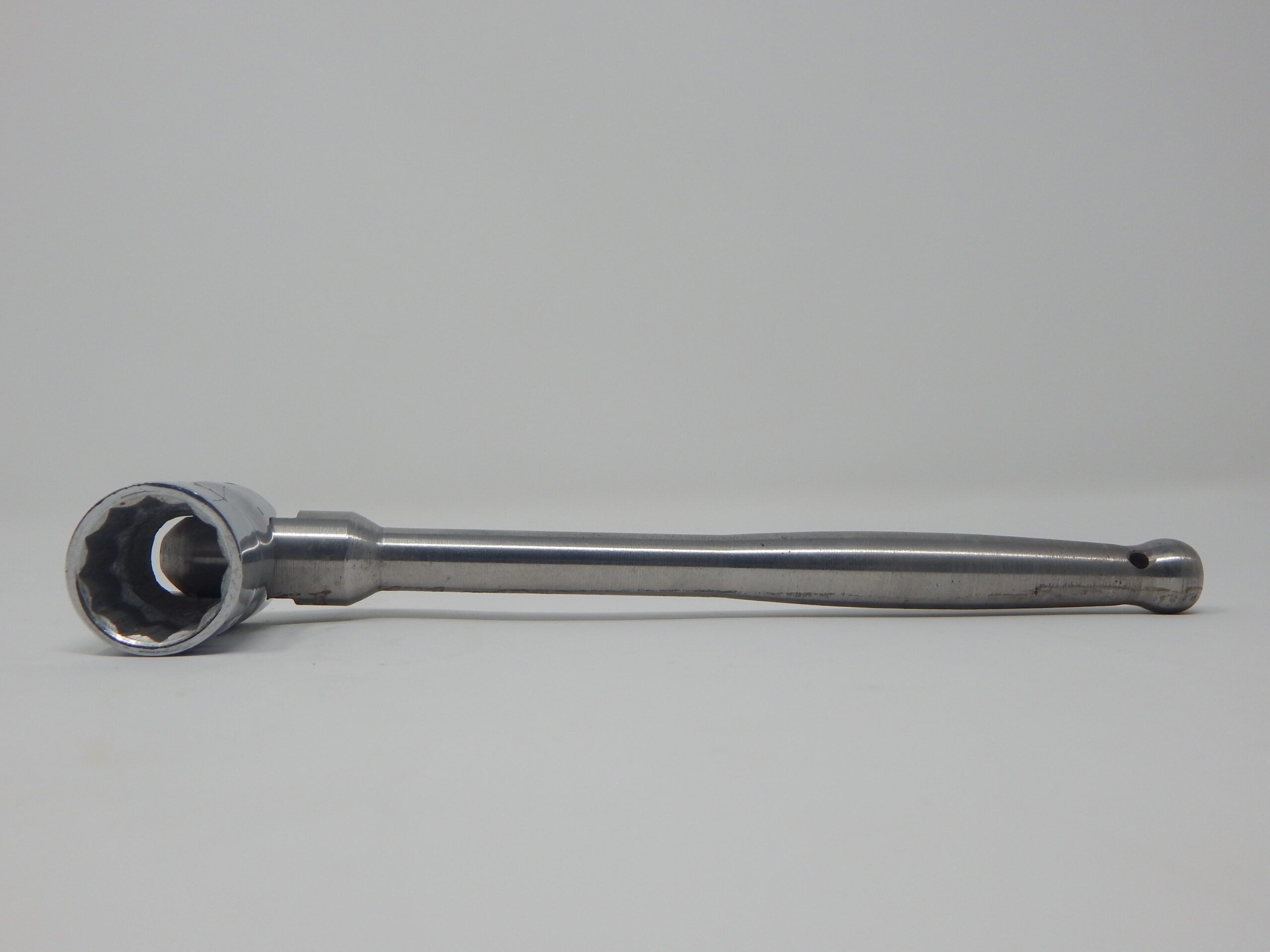 I.M.N, 7/16” Flip Spanner, - Bi- Hex Pinched Short Box Socket, - Stainless Steel Poker Handle - Image 2