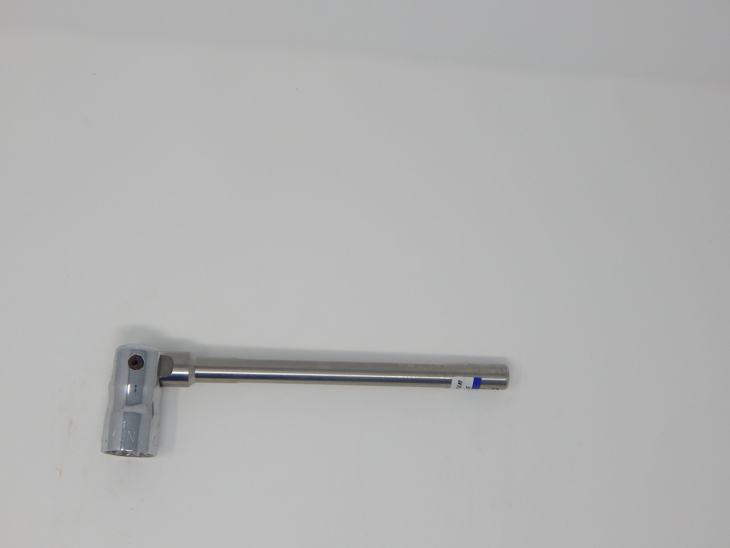 I.M.N. 7/16" Flip Spanner, Bi- Hex Pinched Short Box Sockert, Titanium Thin Flat Handle