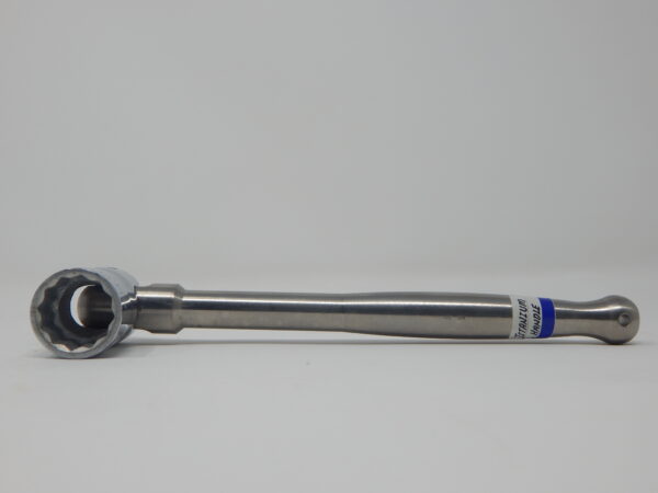 I.M.N. 7/16" Flip Spanner,Bi-Hex Pinched Short Box Socket, Titanium Poker Handle