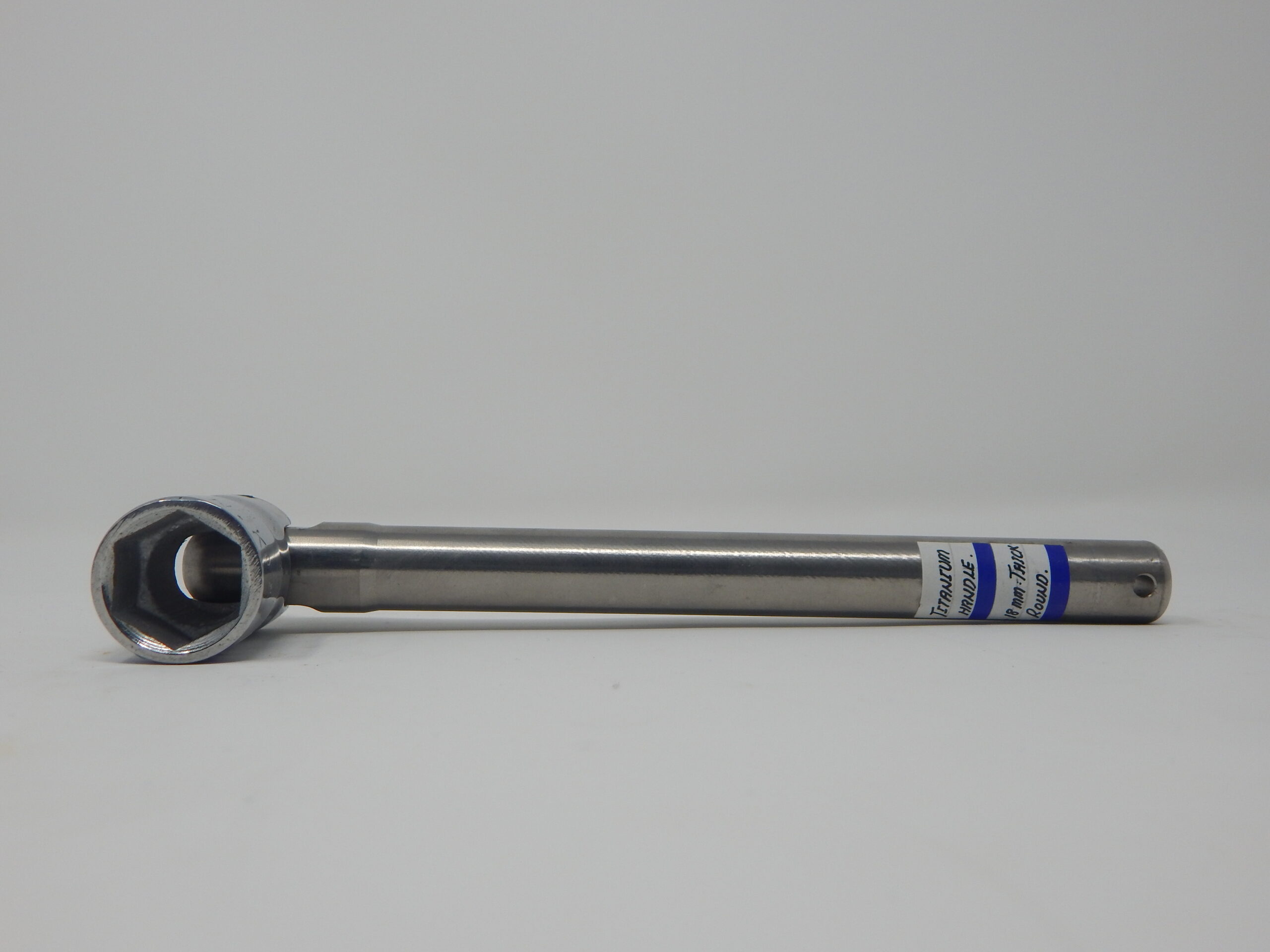 I.M.N. 7/16" Flip Spanner,Hexagon Pinched Short Box Socket, 18mm Titanium Thick Round Handle - Image 2