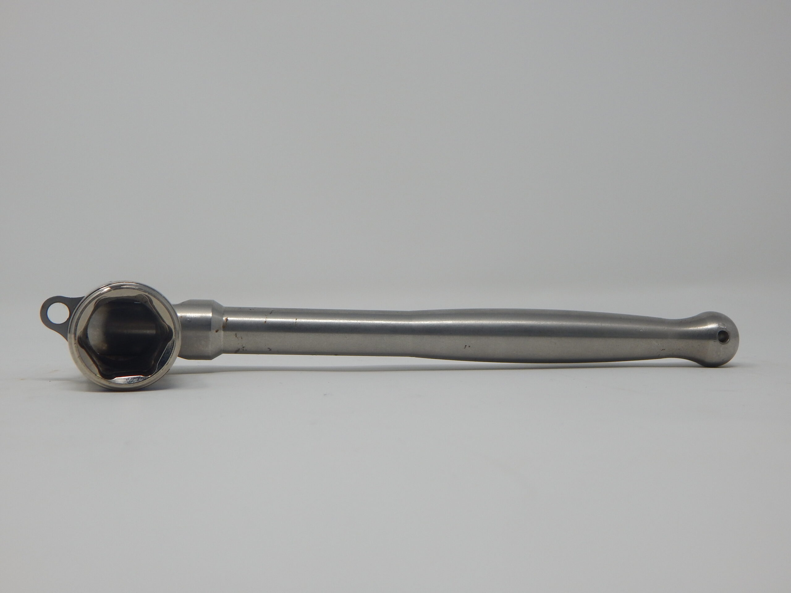 I.M.N, 7/16” Flip Spanner, - Hexagon Short Box Socket with Tool Tether Ring, Stainless Steel Poker Handle - Image 2