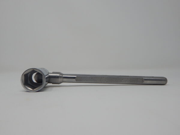 I.M.N, 7/16” Flip Spanner, - Hexagon Pinched Short Box Socket, - Stainless Steel Thin Flat Handle