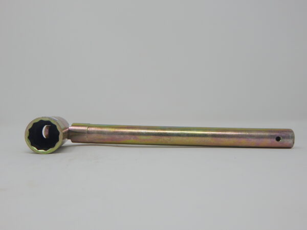 Jayati, 7/16” Flip Spanner, - Bi- Hex Special Alloy Long Reach Box - Socket. - 18mm Thick Round Handle, Zinc Plated