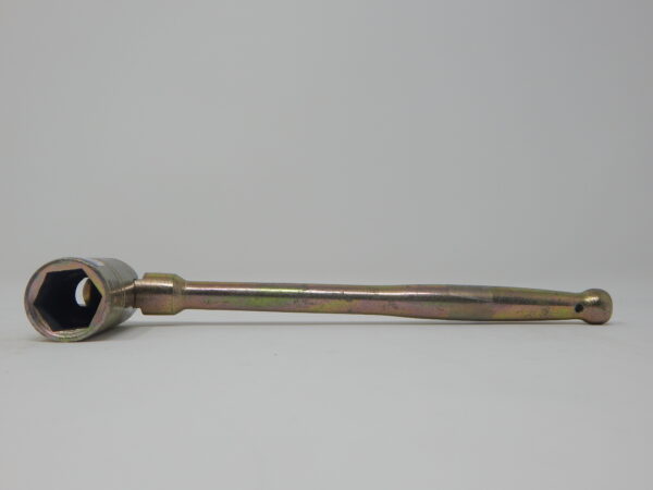 Jayati, 7/16” Flip Spanner, - Hexagon Special Alloy Long Reach Box - Socket, - Poker Handle, Zinc Plated