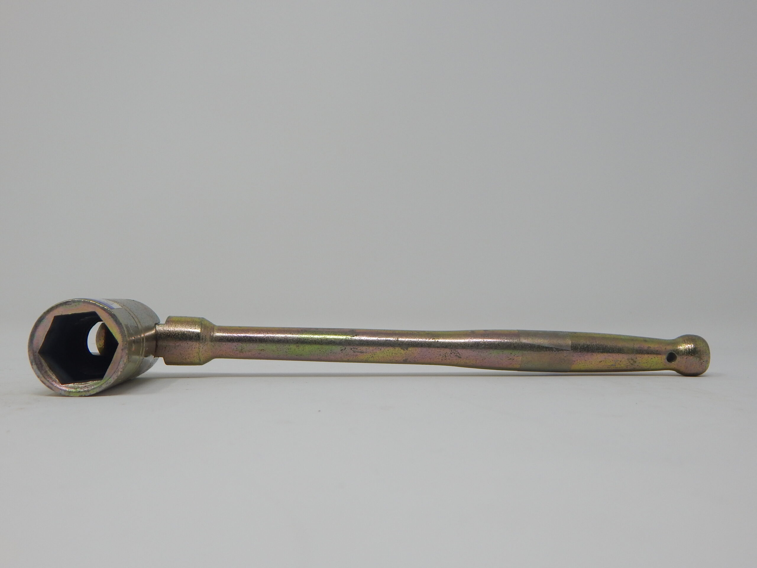 Jayati, 7/16” Flip Spanner, - Hexagon Special Alloy Long Reach Box - Socket, - Poker Handle, Zinc Plated - Image 2