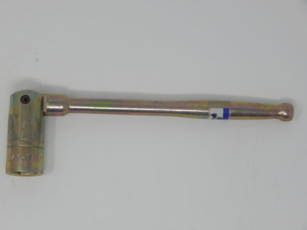 Jayati, 7/16” Flip Spanner, - Hexagon Special Alloy Long Reach Box - Socket, - Poker Handle, Zinc Plated