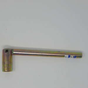 Jayati, 7/16” Flip Spanner, - Hexagon Special Alloy Long Reach Box - Socket, - 18mm Thick Round Handle, Zinc Plated