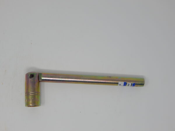 Jayati, 7/16” Flip Spanner, - Hexagon Special Alloy Long Reach Box - Socket, - 18mm Thick Round Handle, Zinc Plated