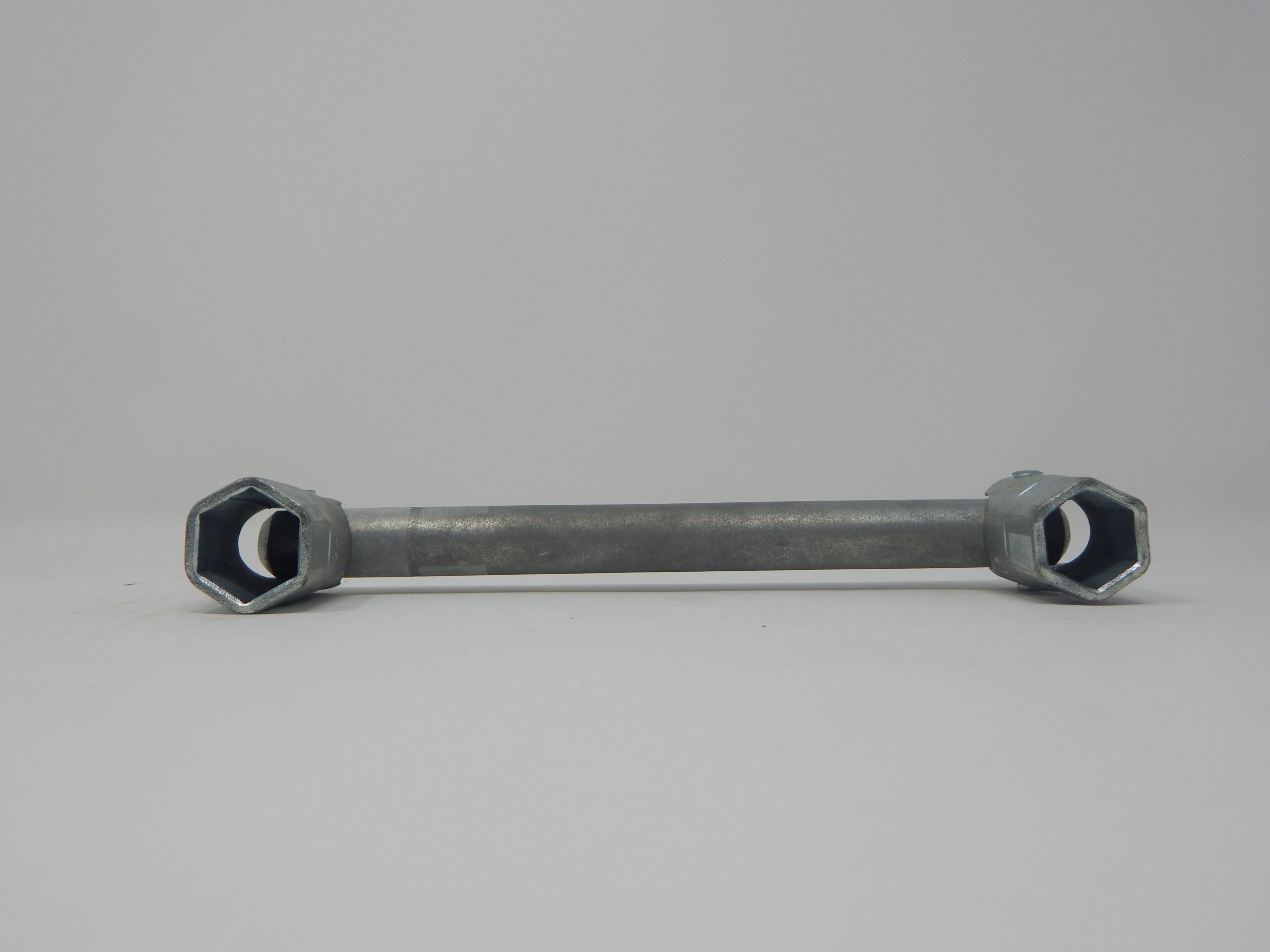Jayati, 1 /2” x 7/16” Double Ended Tublar - Spanner, - Hexagon Short Box Sockets, - 19mm Thick Round Handle, Zinc Plated - Image 2