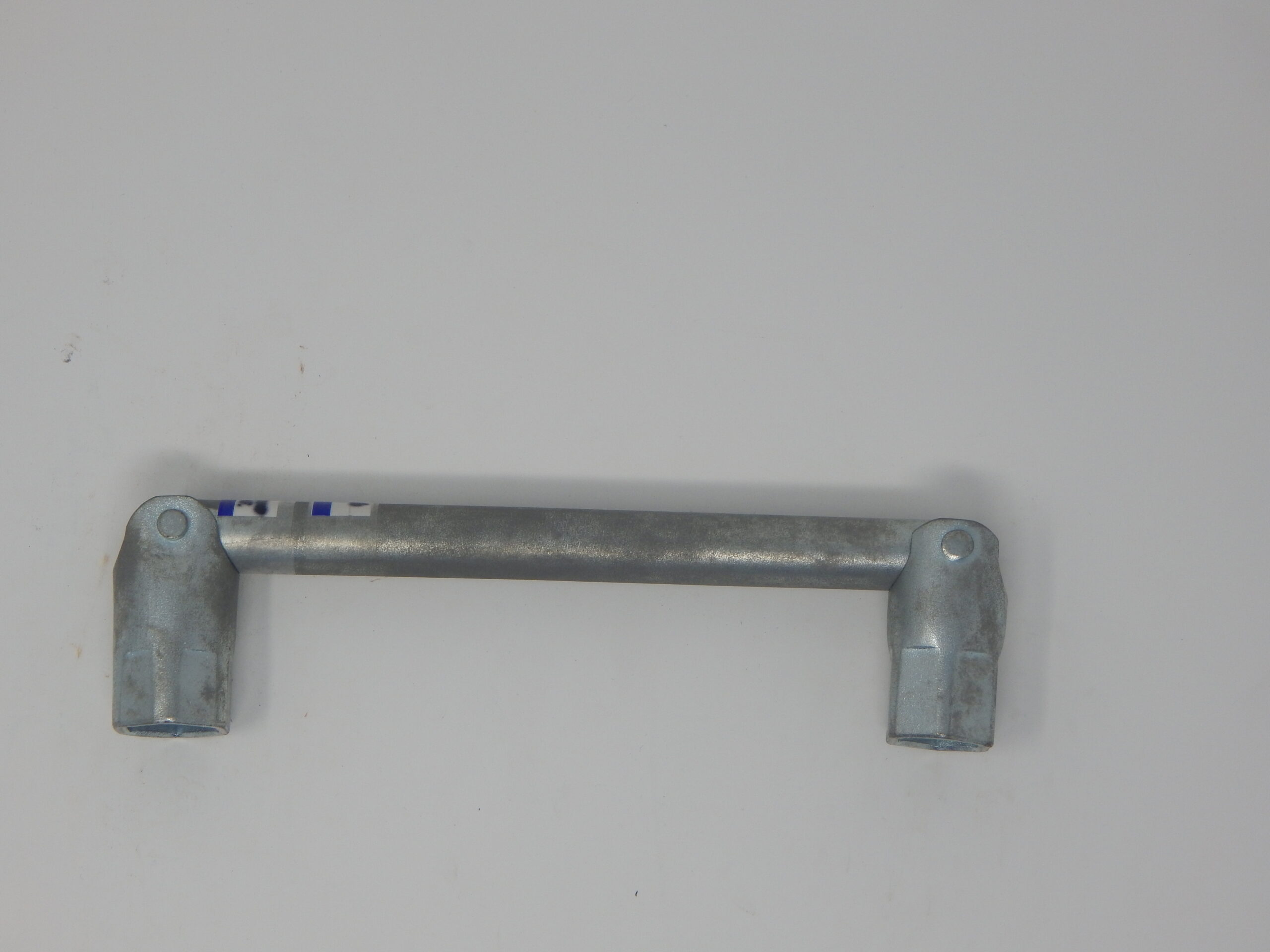 Jayati, 1 /2” x 7/16” Double Ended Tublar - Spanner, - Hexagon Short Box Sockets, - 19mm Thick Round Handle, Zinc Plated