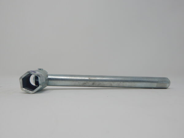 Jayati, 7/16" Tublar Flip Spanner, Hexagon Short Box Socket, 19mm Thick Round Handle Zinc Plated