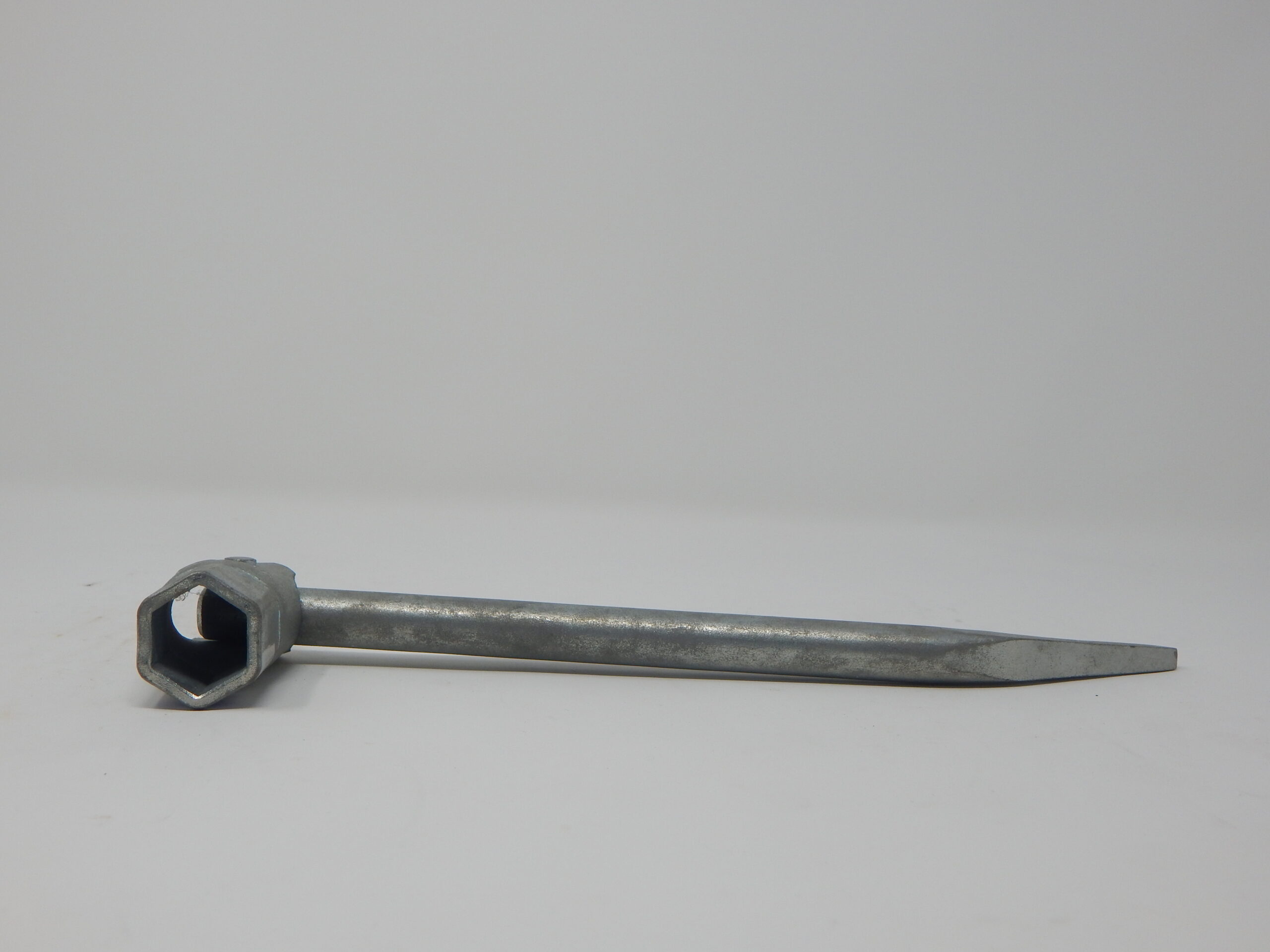 Jayati, 7/16” Tublar Flip Spanner, - Hexagon Short Box Socket, - Podger Handle, Zinc Coated - Image 2