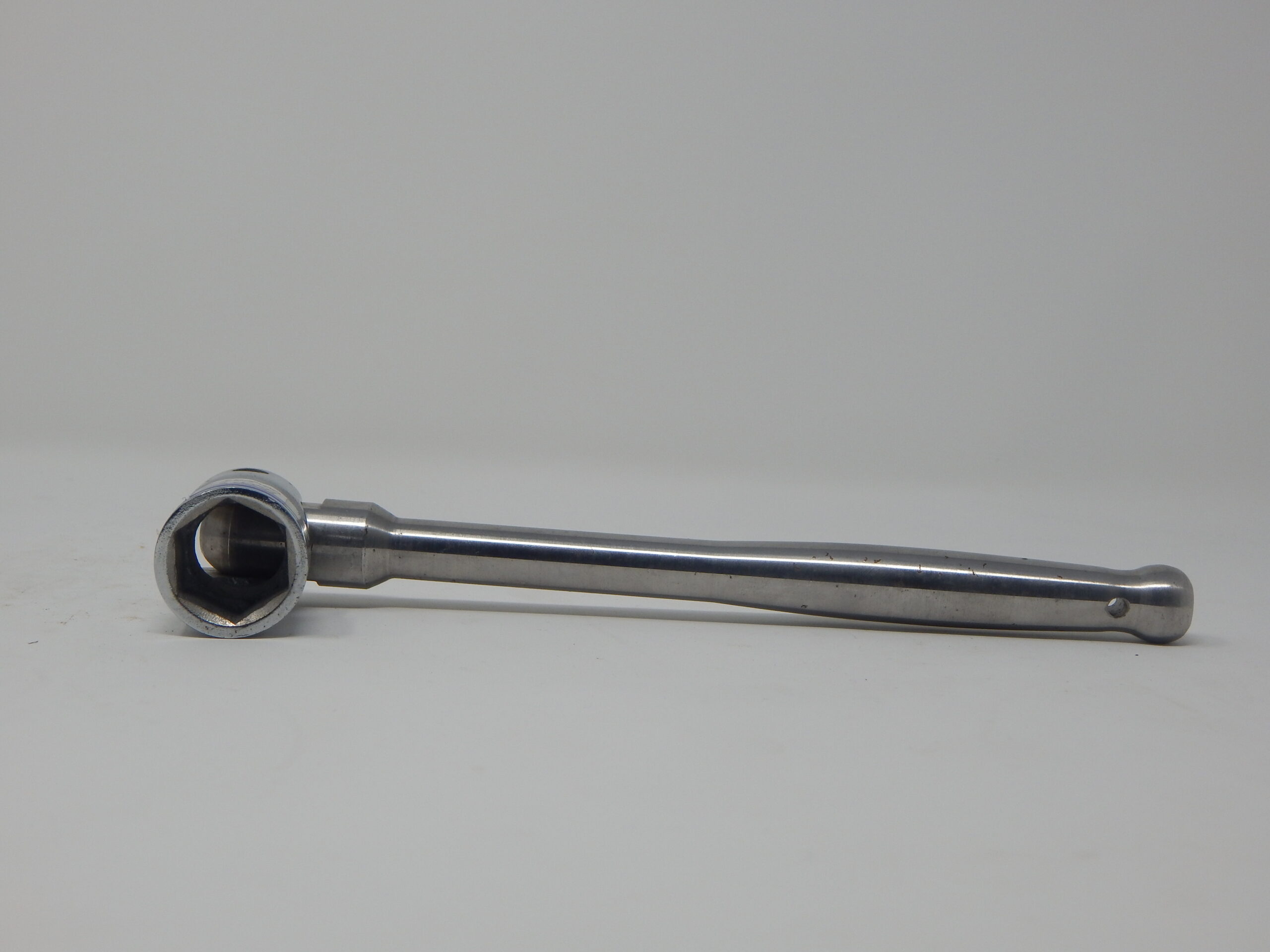 I.M.N, 7/16” Flip Spanner, - Hexagon Pinched Short Box Socket, - Poker Handle, Stainless Steel - Image 2