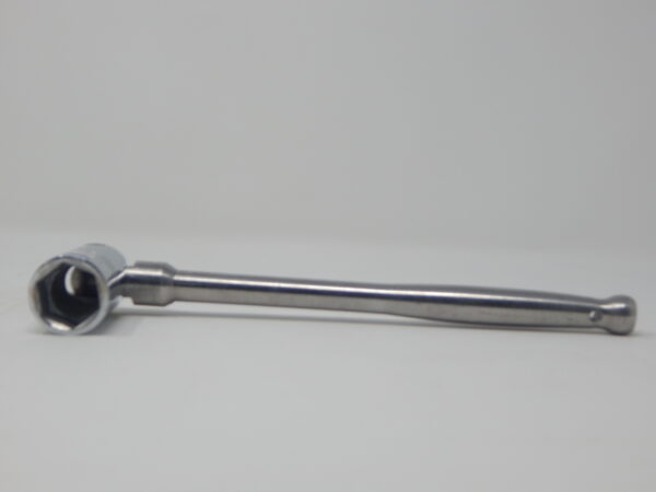 I.M.N, 7/16” Flip Spanner, - Hexagon Long Reach Box Socket, Chrome. - Poker Handle, Stainless Steel