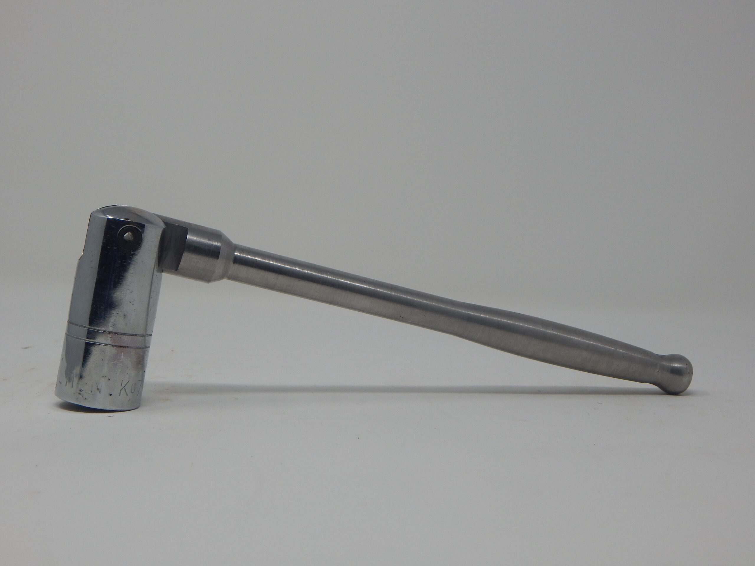 I.M.N, 7/16” Flip Spanner, - Bi- Hex Long Reach Box Socket, Chrome. - Poker Handle, Stainless Steel