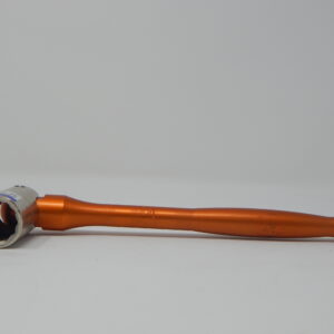 Priory, 7/16” Flip Spanner, - Bi- Hex Slim Short Box Socket, - Aluminium poker Handle, ORANGE