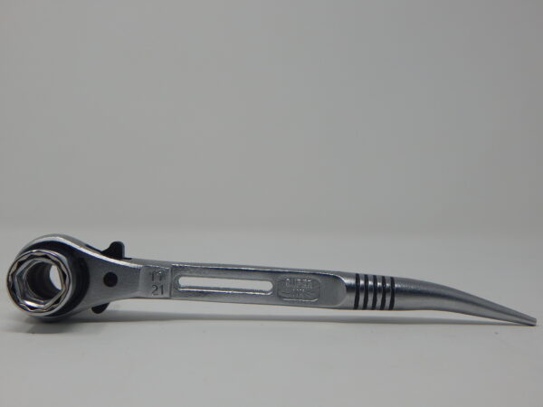 Supertool, 17/19/21/24 mm Four Way - Steel Ratchet, - Box Type Socket, Short Podger Handle