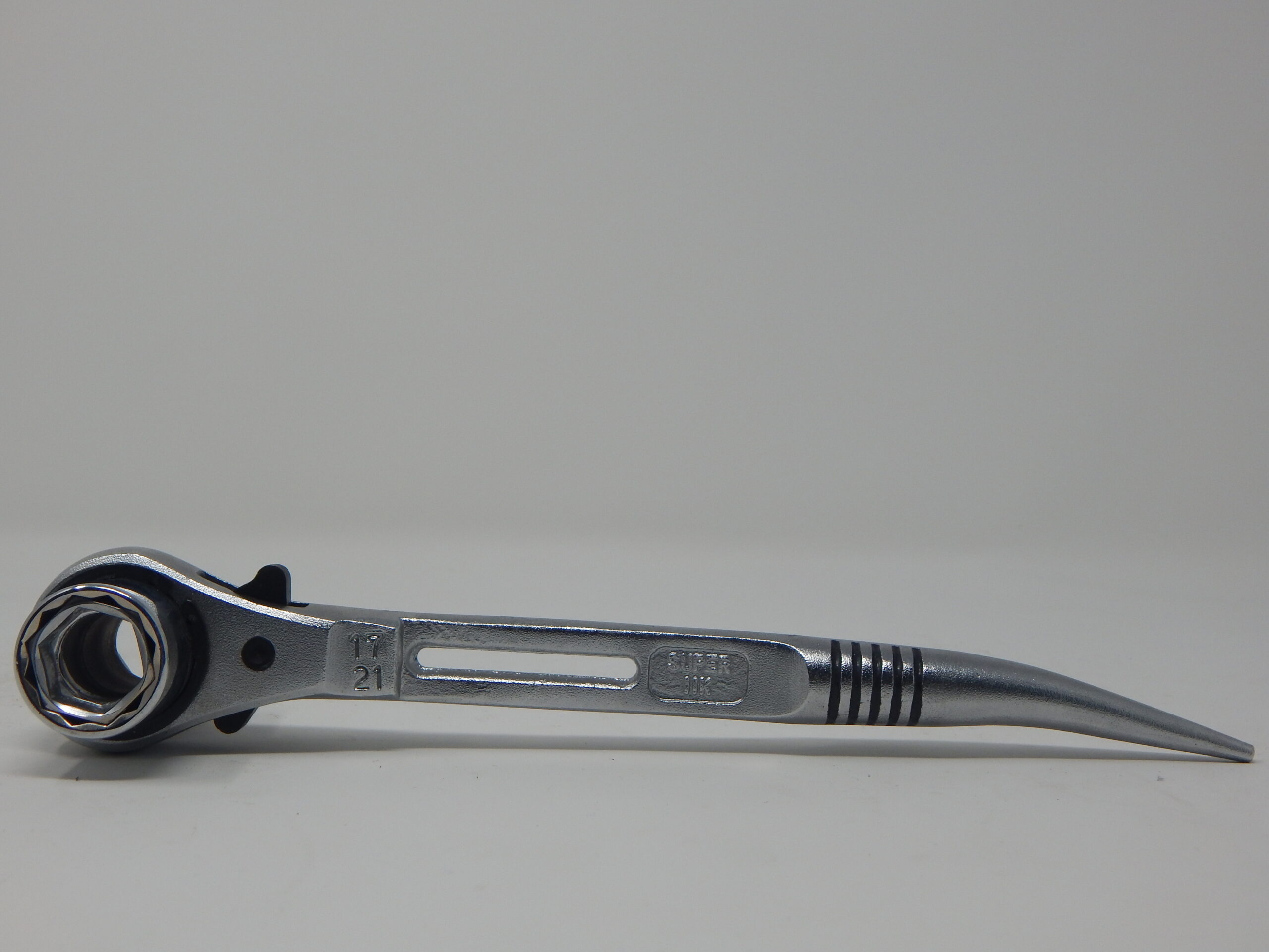 Supertool, 17/19/21/24 mm Four Way - Steel Ratchet, - Box Type Socket, Short Podger Handle - Image 2