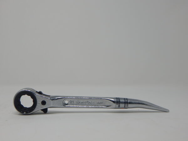 Supertool, 21/23 mm Steel Ratchet, - Semi Flush Type Socket, Short Podger - Handle