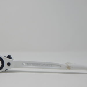 Priory, 19/21 mm Steel Ratchet, - Flush Type Socket, Short Podger Handle, - WHITE