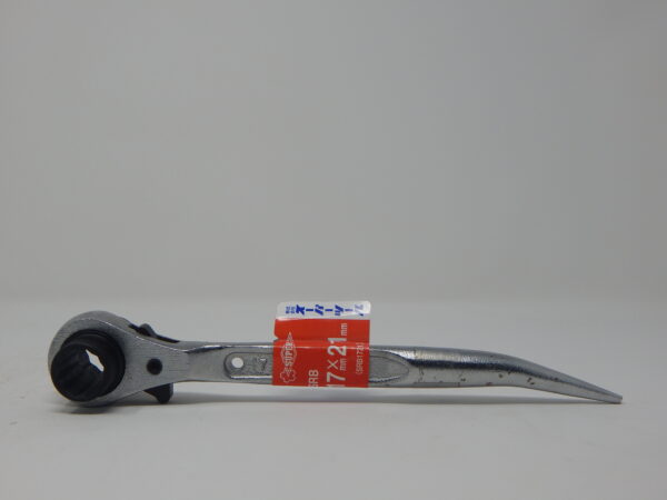 Supertool, 17/21 mm Steel Ratchet, - Box Type Socket, Short Podger Handle