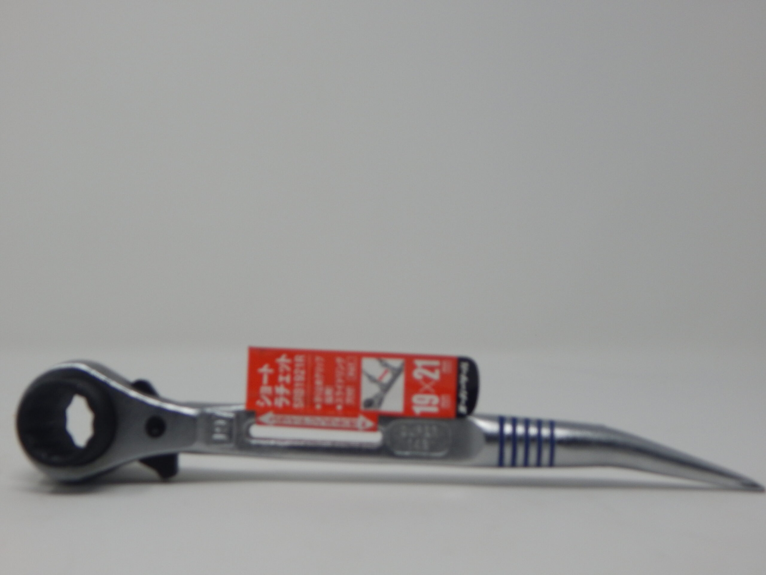 Supertool, 19/21 mm Steel Ratchet, - Box Type Socket, Short Podger Handle + - Slide Hole - Image 2