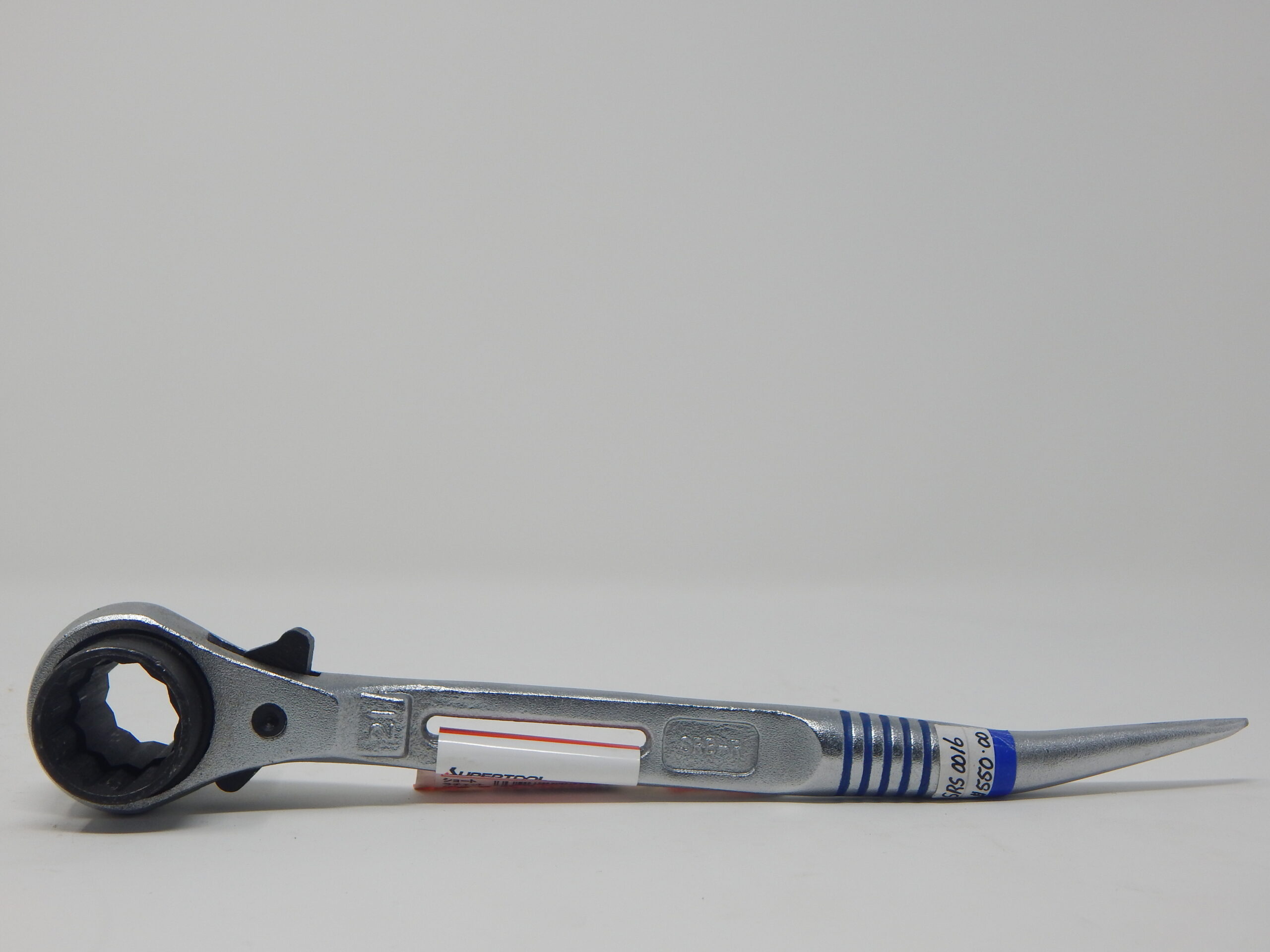 Supertool, 19/21 mm Steel Ratchet, - Box Type Socket, Short Podger Handle + - Slide Hole