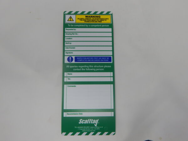 Light Duty Use Only Tag, - MAGENTA