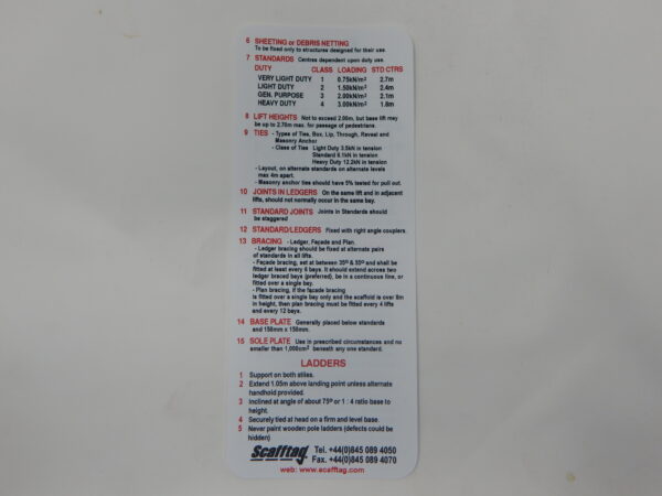 Scaffold Inspection Guide